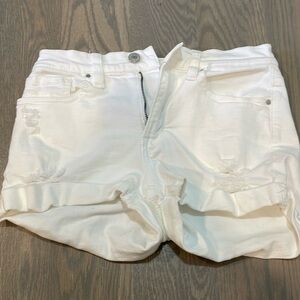 Pacsun white jean shorts. Size 2